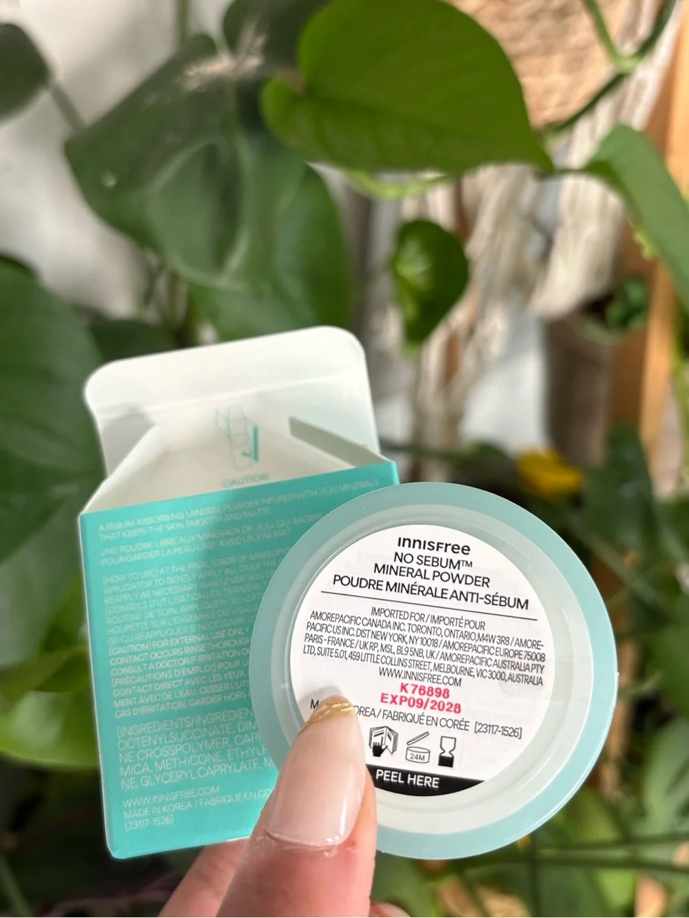 Innisfree No-Sebum™ Mineral Powder - Loose & Pressed Powder